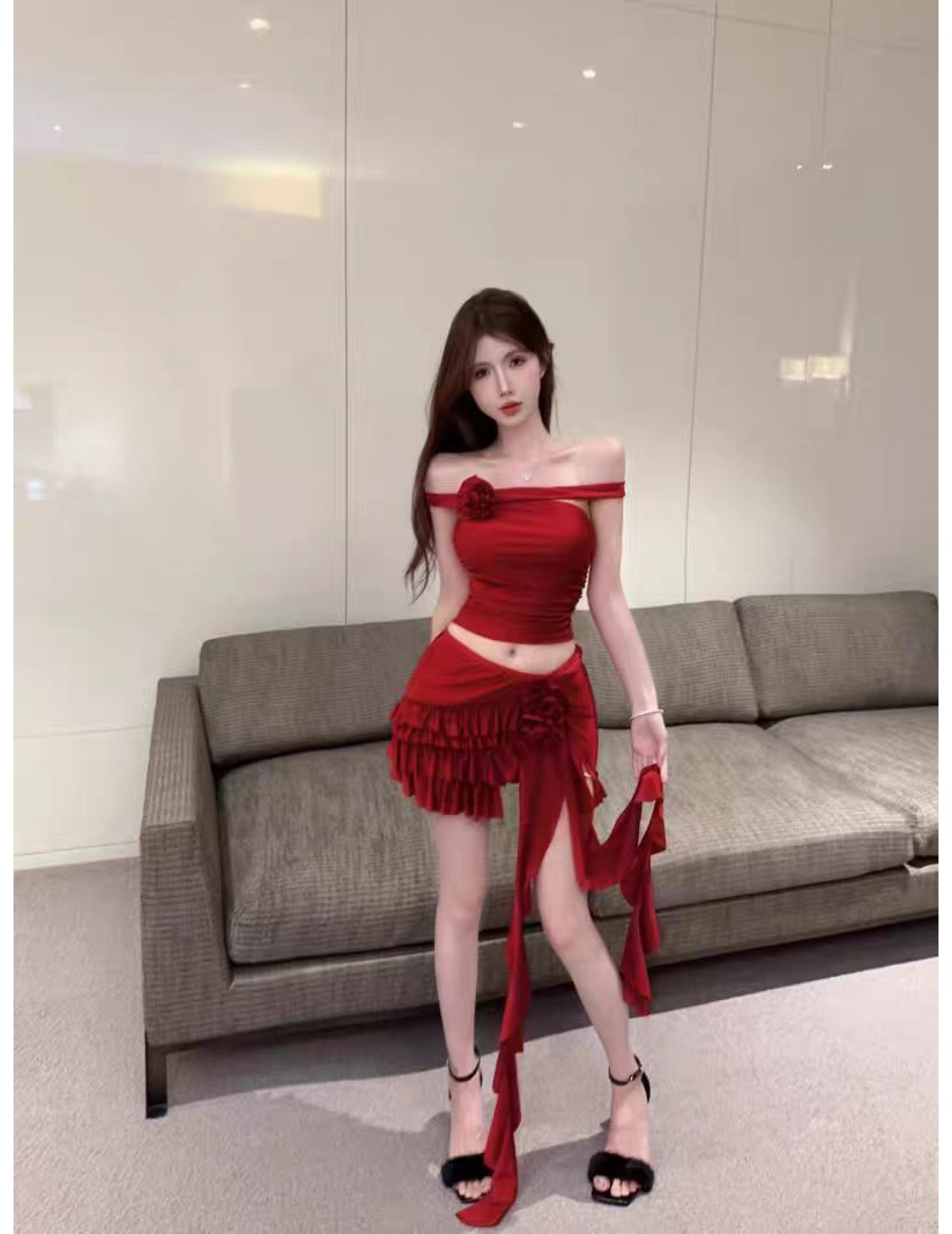 LHN26039 LYCKA 三件套泳裝