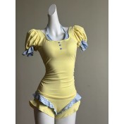 LHN26041 LYCKA 連體泳衣