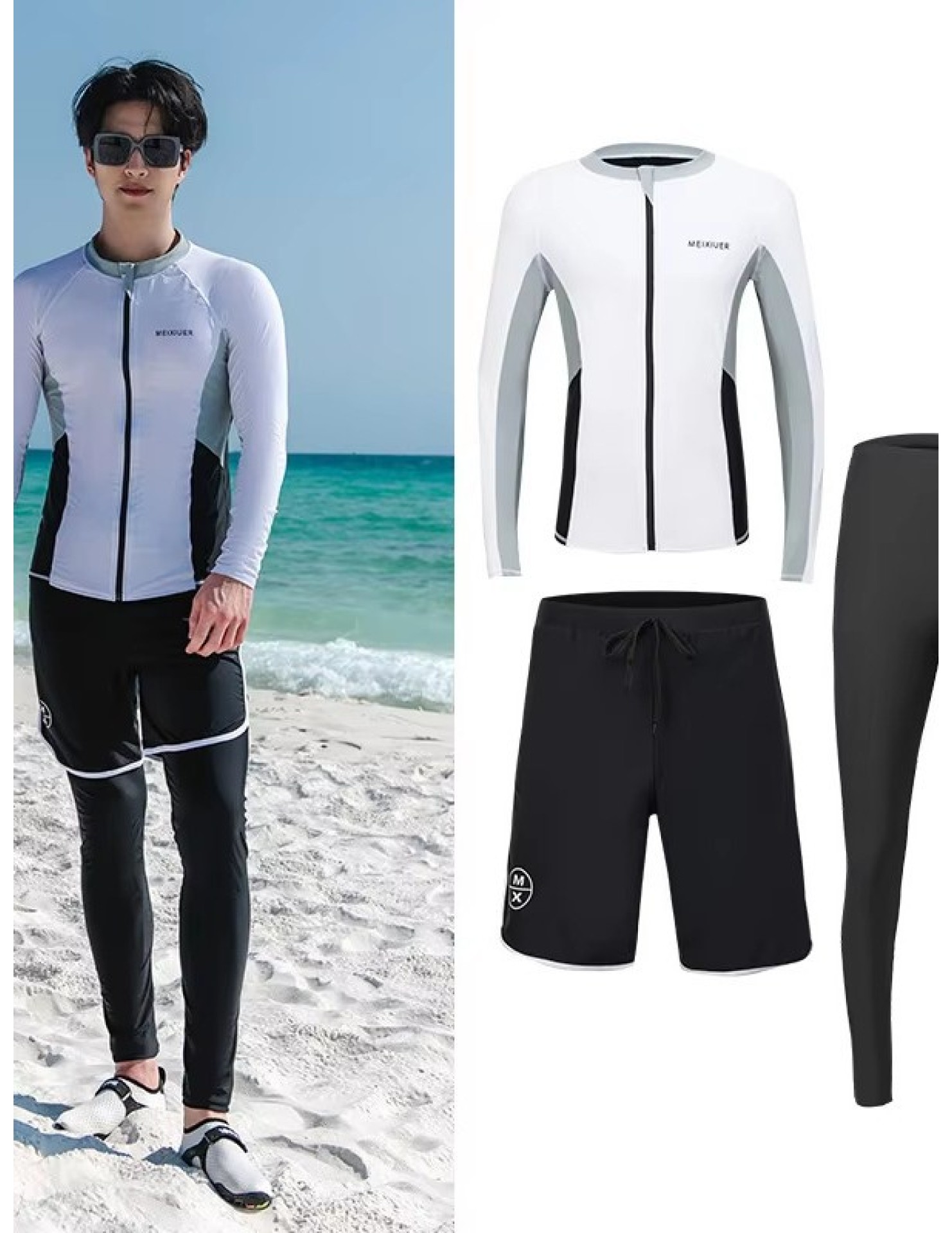 LZX26006 LYCKA 男士衝浪浮潛套裝